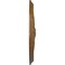 Ekena Millwork Washington Ceiling Medallion (Fits Canopies up to 2 7/8"), 17 1/8"OD x 1 1/2"P, Smokey Topaz Crackle CM17WASTC - alternate 4